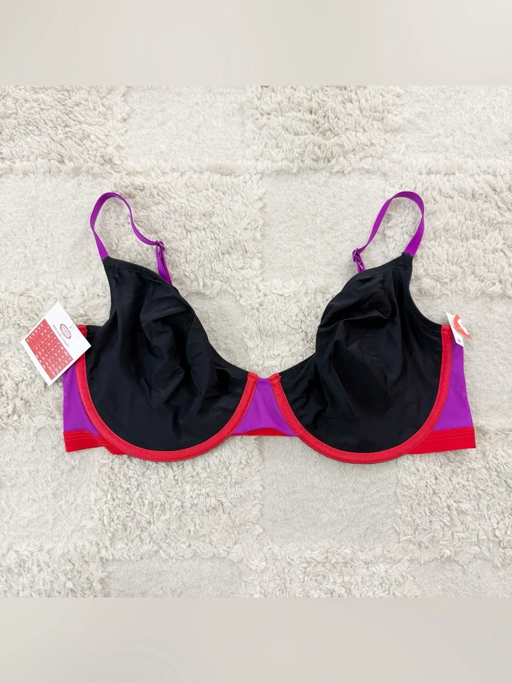 NWT Parade Women's Re:Play Unlined Underwire Bralette M+